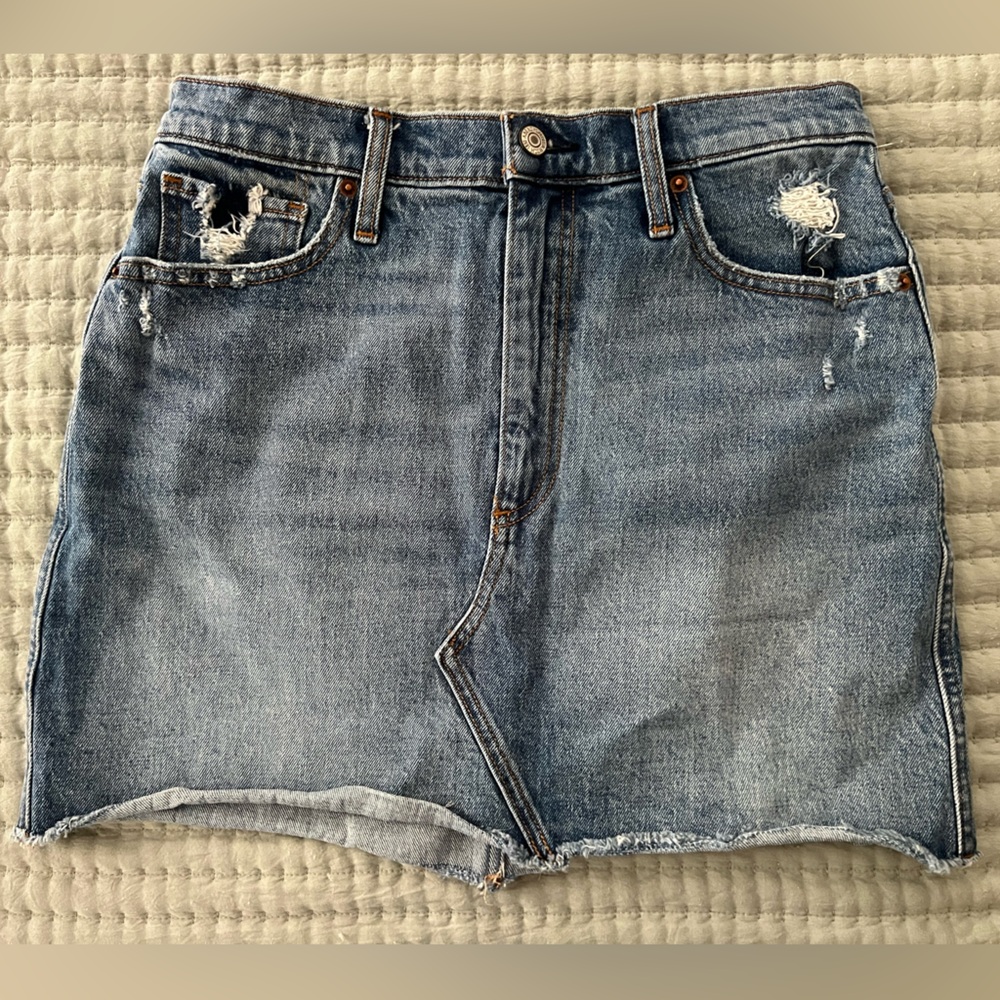 Abercrombie & Fitch ultra high rise skirt